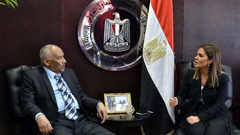 سحر نصر تبحث مع وزير