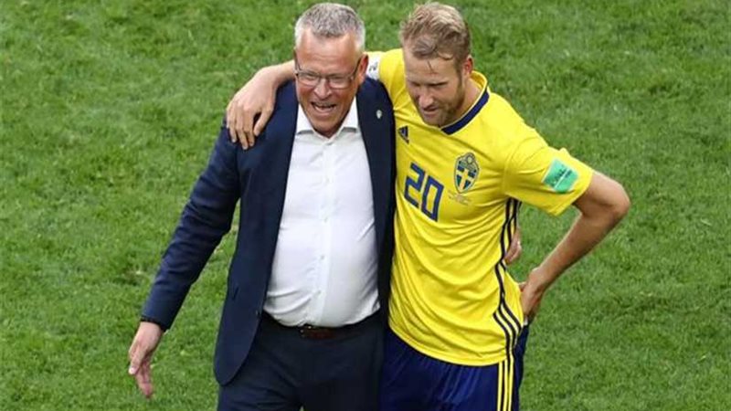 مدرب السويد بعد التأهل