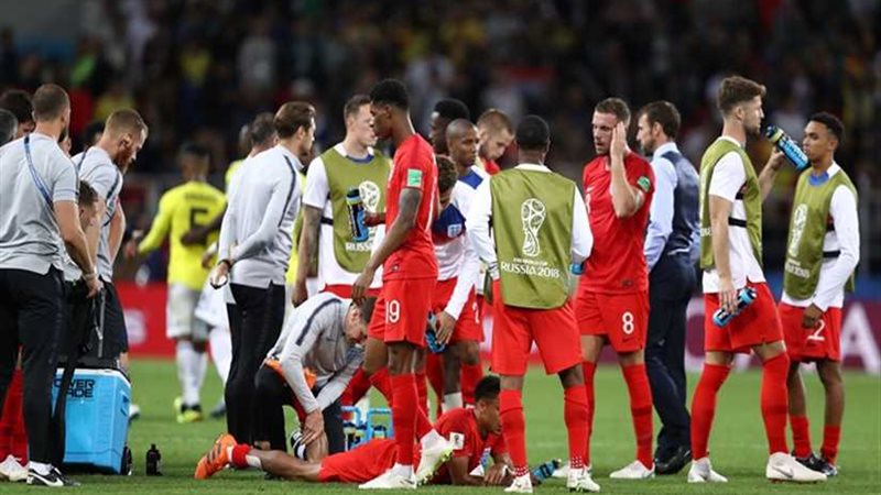 إنجلترا وكولومبيا