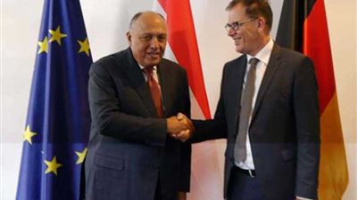 وزير الخارجية يلتقي بوزير التعاون الاقتصادي والإنمائي الألماني