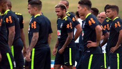 منتخب البرازيل يواصل استعداداته لمواجهة بلجيكا في دور الـ8 بكأس العالم