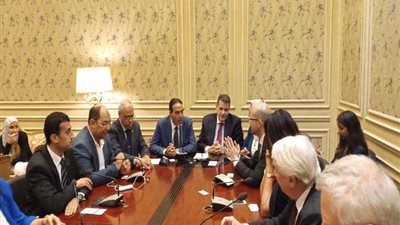 تفاصيل اجتماع خارجية البرلمان ووفد البرلمان الفرنسي