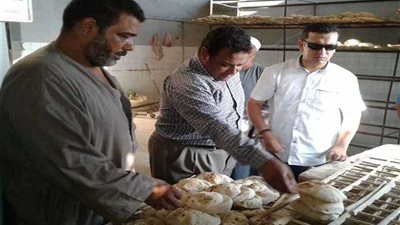 10 محاضر فى حملة فجرا على مخابز 