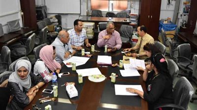 تصحيح اختبارات القدرات إلكترونياً بجامعة طنطا