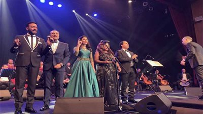 الأوبرا عزفت والجمهور غنى لكوكب الشرق بالسعودية