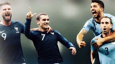 مبابي وجيرو يقودان هجوم الديوك أمام أوروجواي