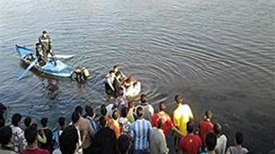 غرق نجار مسلح فى نهر النيل ببنى سويف