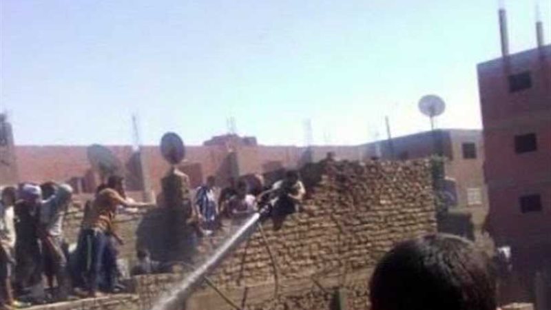 السيطرة على حريق