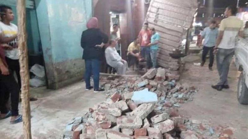 انهيار شرفة عقار