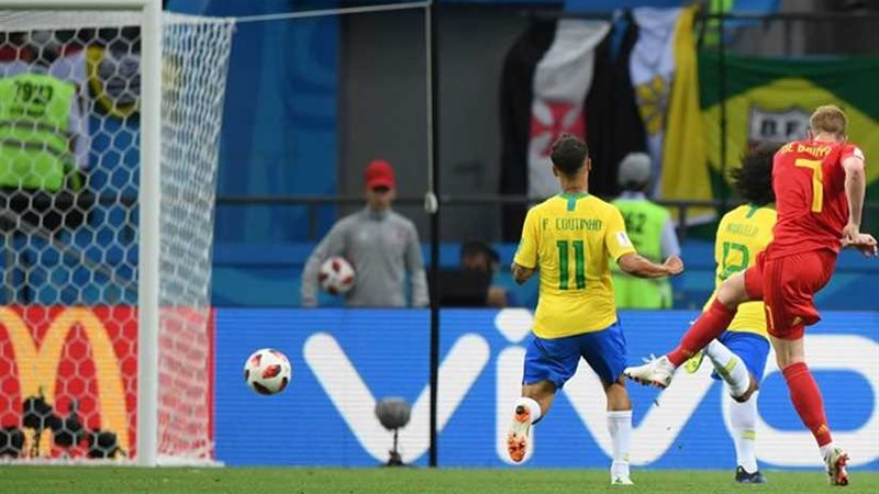 بلجيكا تخطف الهدف