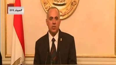 الري: افتتاح عدة مشروعات بجنوب سيناء للحماية من أخطار السيول