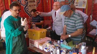 قافلة للكشف على المواشي بالقرى الأكثر احتياجاً بالغربية