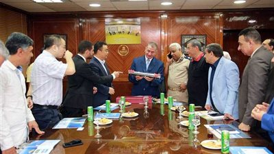 شركة صينية لتطهير بحيرة البرلس