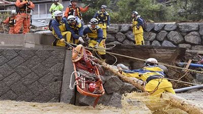 ارتفاع حصيلة ضحايا الأمطار في اليابان إلى 85 قتيلًا