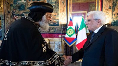 الرئيس الإيطالي: علاقات مصر وإيطاليا راسخة