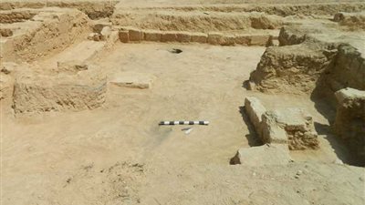 الآثار: اكتشاف موقع أثري يرجع للعصرين الروماني والبيزنطي بميت أبوالكوم