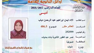 آلاء أيمن العاشرة: حلمي الالتحاق بـ