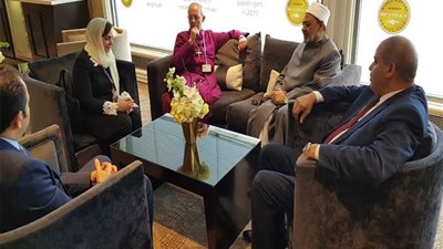 كبير أساقفة كانتربري يستقبل الإمام الأكبر