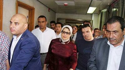 وزيرة الصحة توجه بتقديم الرعاية الصحية الكاملة لمصابي حادث البدرشين