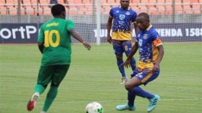 تاونشيب البتسواني يتدرب مرتين في برج العرب استعدادًا لمواجهة الأهلي