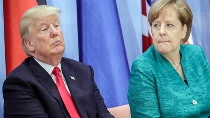 تراشق لفظي بين ميركل