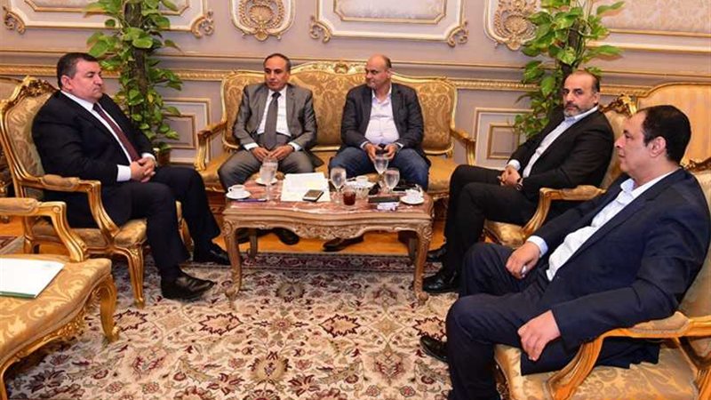 وفد نقابة الصحفيين