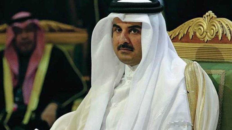 السخرية من أمير قطر