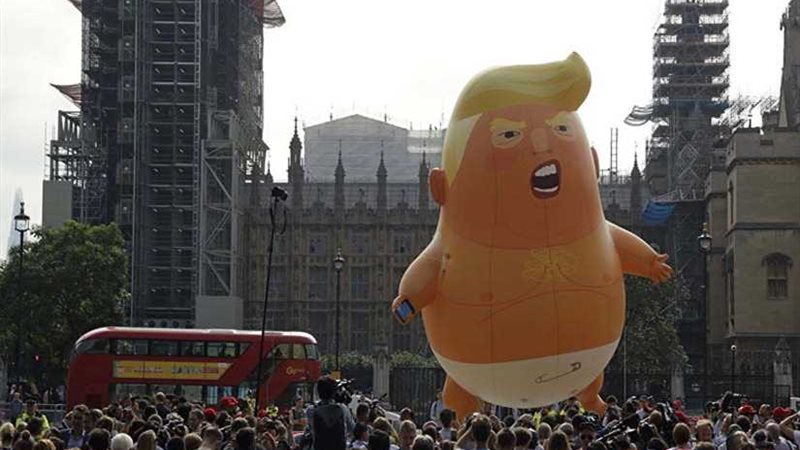 احتجاجات في لندن