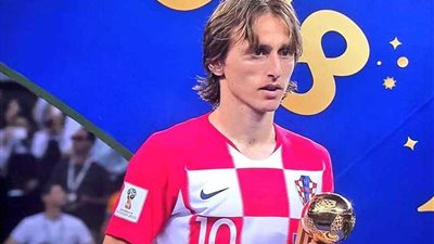 مودريتش أفضل لاعب في كأس العالم