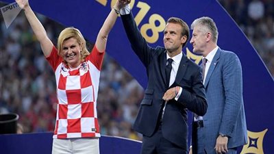 تعليق رئيسة كرواتيا بعد الخسارة في نهائي المونديال