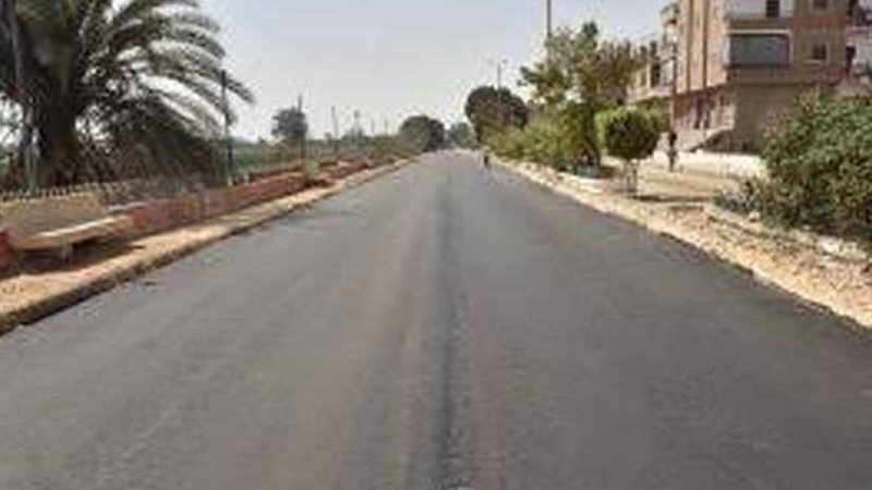 البدء في أعمال رصف