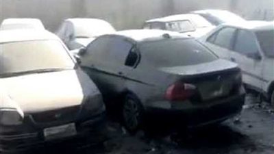 ضبط سيارتين مبلغ بسرقتهما بالبحيرة