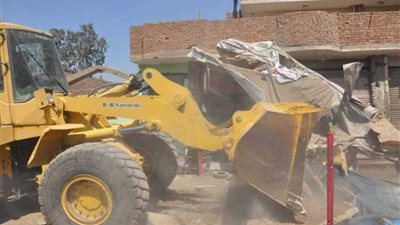 إزالة 60 حالة تعد على أملاك الدولة بأبو النمرس