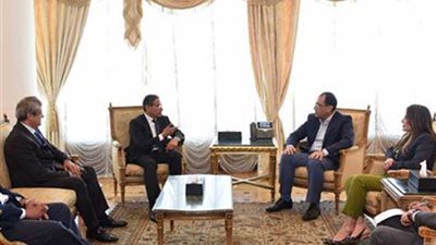 مدبولى يلتقي 