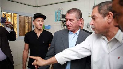محافظ كفر الشيخ يتفقد مستشفى سيدي سالم المركزي