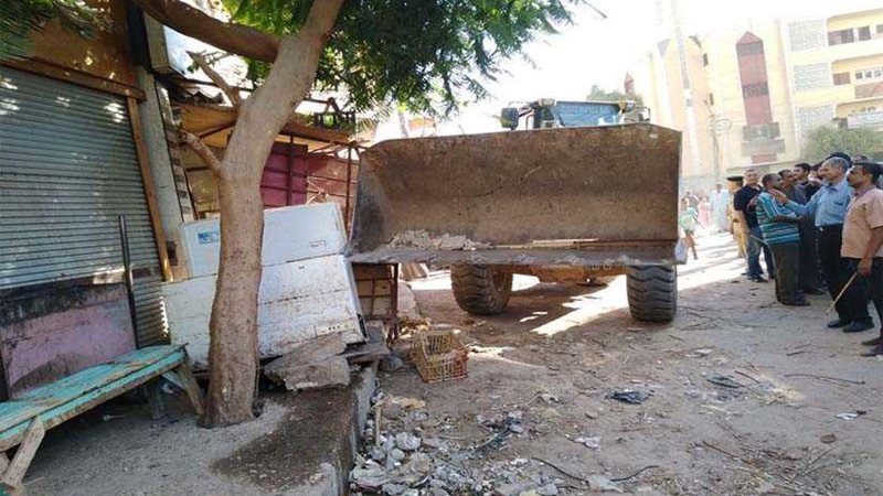 إزالة الإشغالات بمدينة