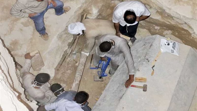 مسؤول: غطاء تابوت