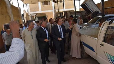 رفع المستوى الفني والمالي بالحملات الميكانيكية بالوحدات المحلية ببني سويف