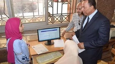 203 طلاب يسجلون رغباتهم بمكتب تنسيق جامعة المنوفية