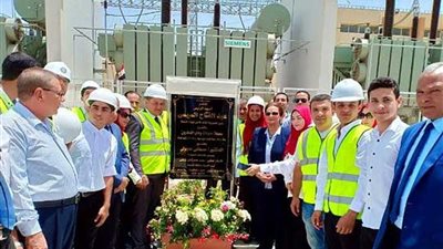 افتتاح محطة محولات وادي النطرون بتكلفة 122 مليون جنيه