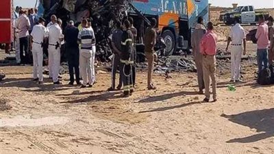 إصابة ٥ معلمات في حادث تصادم أتوبيس وسيارة نقل بأسيوط