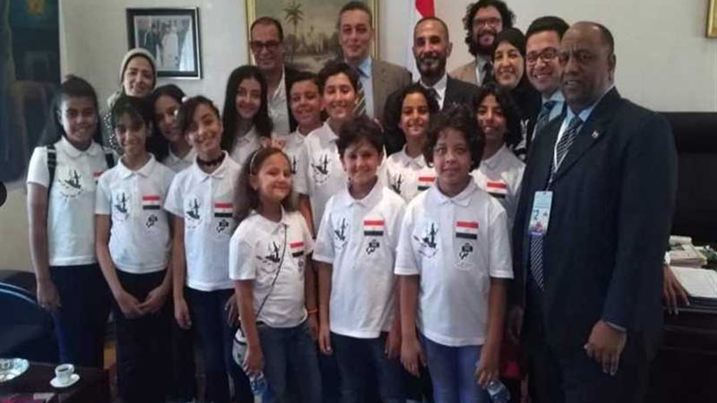 مشاركة أطفال المواهب