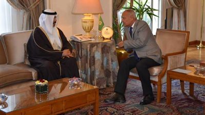 أبوالغيط يستقبل وزير التعليم البحريني