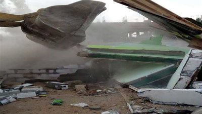 إزالة 135 حالة إدارية بمركز بني مزار بالمنيا