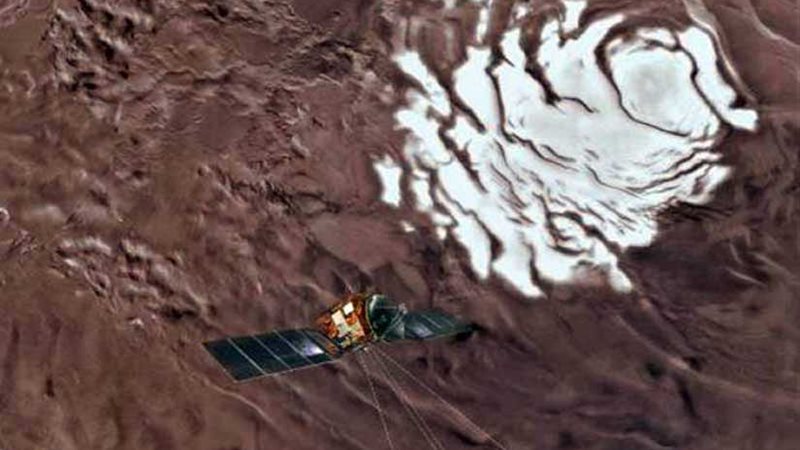 العثور على أول بحيرة