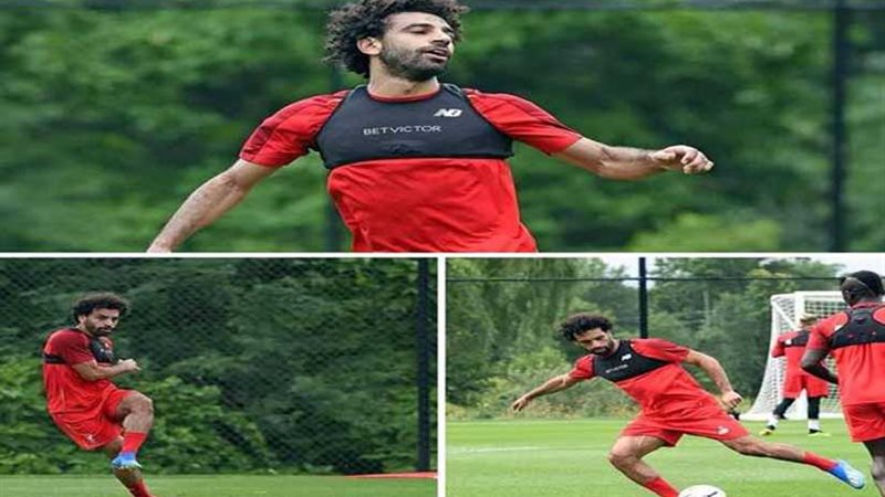 صلاح يختتم تدريباته