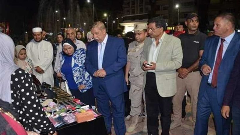 افتتاح معرض المنتجات