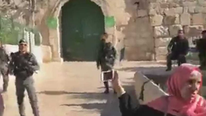 شاهد ..صلاة واعتصام