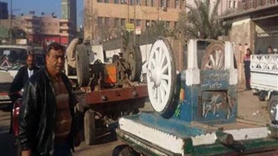 إزالة 180 حالة إدارية خلال حملة ببني مزار بالمنيا