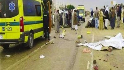 مصرع واصابة 11 شخص فى حادث تصادم بقليوب